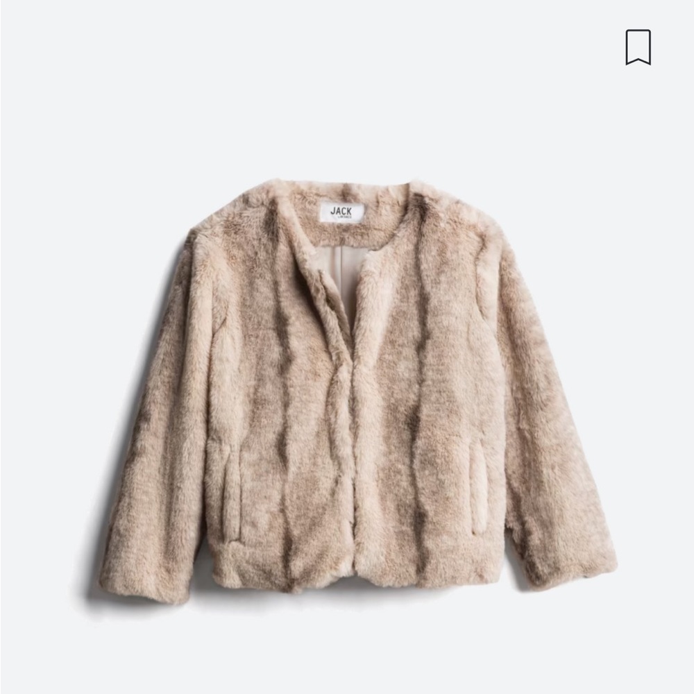 *NEVER WORN* Jack by BB Dakota “Adelia” Faux Fur Topper Jacket